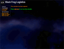 Tablet Screenshot of black-frog.red-frog.org